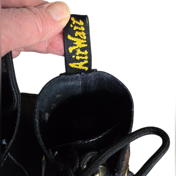 Dr. Martens Patent Leather Zip Combat Boots | Women’s US 5 | Chunky Lug Sole - Picture 7 of 12